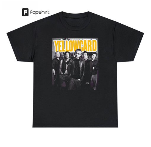 Yellowcard The Original Line Vintage Sweatshirt Short Sleeve