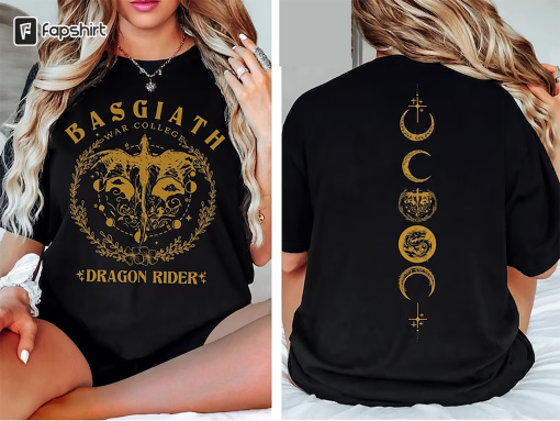 Fourth Wing Dragon Rider Comfort Color Shirt, Basgiath War College Shirt, Dragon Rider, Fly Or Die Shirt, Rebecca Yarros Shirt, Readers Gift