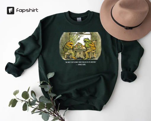 The Lovers Frog And Toad Shirt, Vintage Classic Book Cover Shirt, Frog And Toad Sweatshirt, Retro Frog Shirt, Vintage Classic Book Shirt