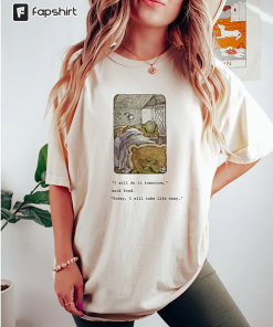 Frog and Toad Shirt, Cottagecore Shirt, Cute…