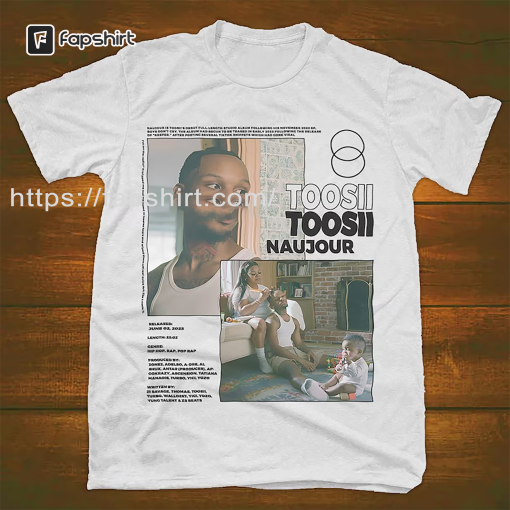 Vintage Style Bootleg Inspired Tee | Graphic Unisex Tee | Toosii – Naujor Shirt, Aesthetic Pop Album Tee TS33