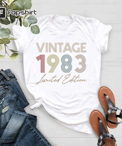 40th Birthday Shirt, Vintage 1983 Shirt, 40th…