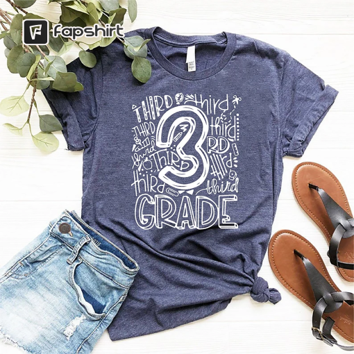 Third Grade Teacher, Teacher Grade Gift, 3rd Grade Shirt, Third Grade Shirt, 3rd Grade Team Shirt, 3rd Grade Grad Gift, Teacher Squad Shirts