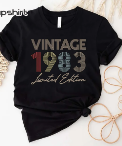 40th Birthday Shirt, Vintage 1983 Shirt, 40th…