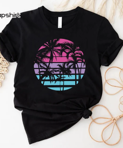 Palm Tree Shirt, Tropical Island, Summer Holiday…