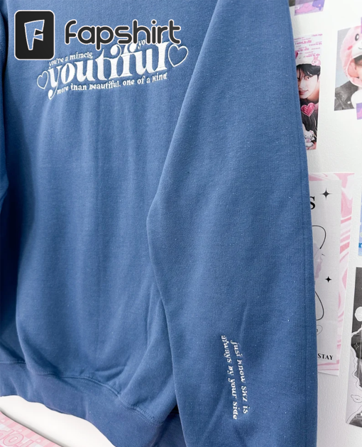 Youtiful Embroidered Crewneck Sweatshirt