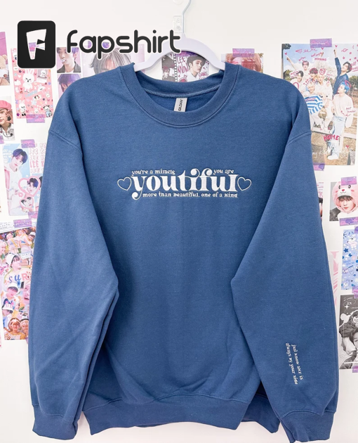 Youtiful Embroidered Crewneck Sweatshirt