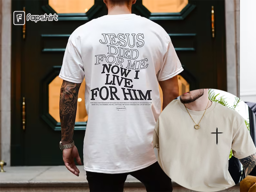 Christian Shirt For Men Jesus Shirt Aesthetic Christian Streetwear Apparel Christian Clothing For Men Christian Merch Bible Verse Shirt