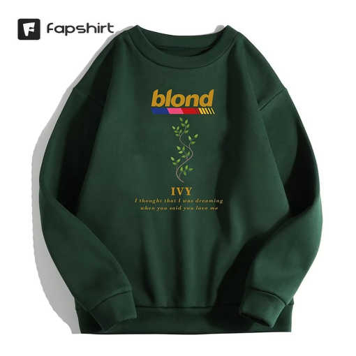 Frank blond IVY Sweatshirt, Frank blond hoodie, Orange channel shirt, Blond shirt, Gift for father, For Fan blond Sweatshirt