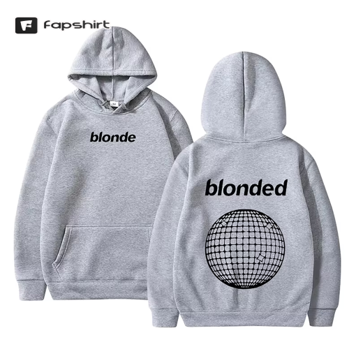 Frank Ocean Blond Hoodie, trendy Sweatshirt, Blonde, music gift, trendy front and back Hoodie, Sweatshirt, Y2K, gift friends, Fan gift blond