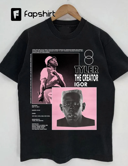 Vintage Bootleg Inspired Tee | Graphic Unisex Tee | Tyler The Creator Igor Shirt, Aesthetic Pop Album Tee