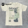 Frank Ocean BLOND WHITE FERRAR! Short Sleeve Shirt | blond album | music gift | vintage style tee | Blonded | Trends Original Design