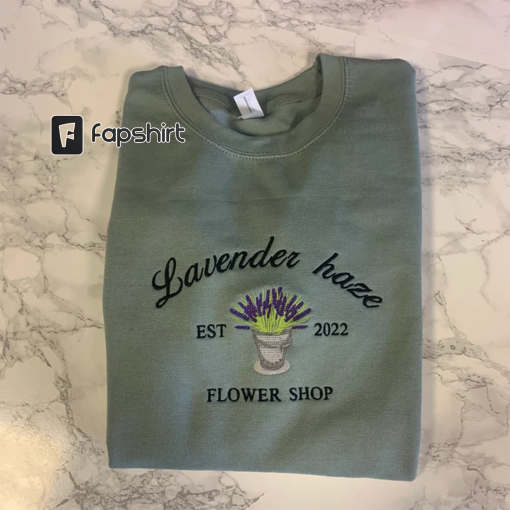 Lavender Haze | Embroidered Sweatshirt | Taylor Swift, Merch, Midnights, Swiftie, Lyrics