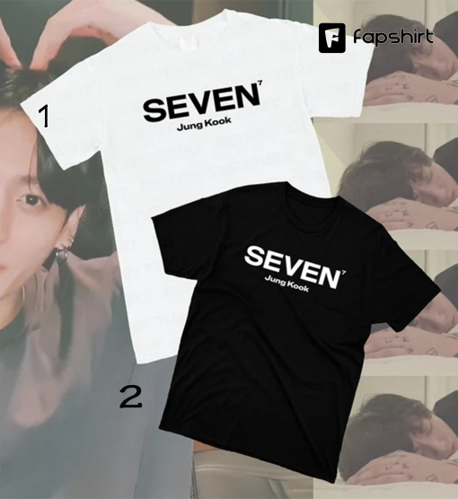 BTS Jungkook Solo Seven Comeback Debut Shirt Jungkook Tattoo Tshirt T-shirt Bangtan Fan Merch BTS Army Shirt Gift for BTS Fan