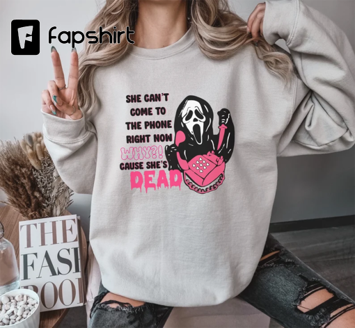 Ghostly Elegance: Scream Face Taylor Swift Reputation Sweatshirt