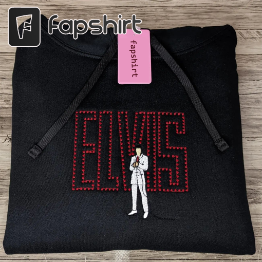 The ‘68 Special | Elvis Presley premium Ellstrations embroidered sweatshirt