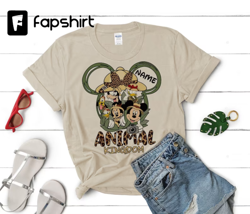 Disney Animal Kingdom Shirts, Animal Kingdom Custom Name Shirts, Animal Kingdom Family Matching Shirts, Disney Trip matching