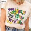 Happy Mardi Gras Stitch Shirt, Disney Mardi Gras Unisex Hoodie Crewneck