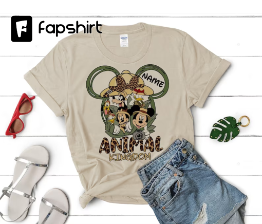 Disney Animal Kingdom Shirts, Animal Kingdom Custom Name Shirts, Animal Kingdom Family Matching Shirts