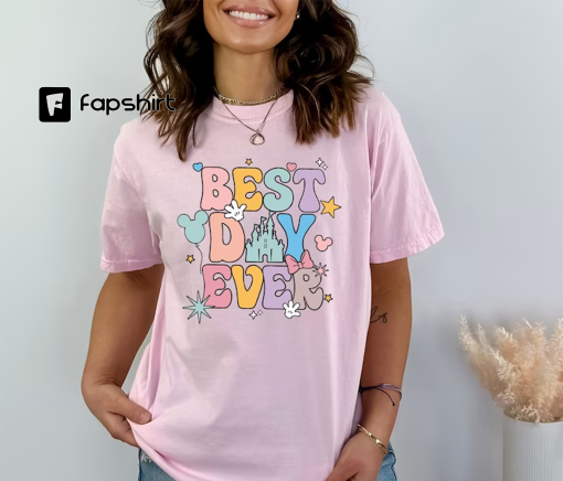 Disney Best Day Ever Shirt, Disneyworld Family Shirt, Disney Vacation Shirt, Disneyland Shirt, Retro Disney Shirt, Magic Kingdom Shirt