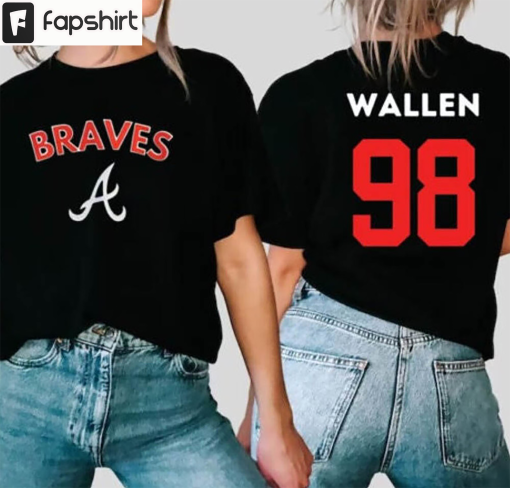 98 Braves Song Shirt, Morgan Wallen Crewneck Unisex T-shirt