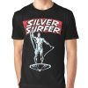 Vintage TShirt The Silver Surfer NATURAL color Men Woman Unisex T-Shirt Digital Print Sizes