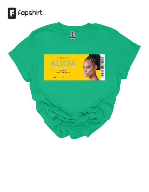 Alicia Keys Music Shirt World Tour 2023 T-Shirt, Alicia Keys Summer Tour 2023 Shirt, Alicia Keys Fan, Alicia Keys Shirt, Alicia Keys Tee