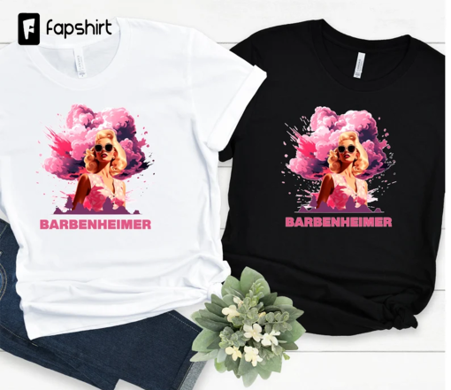 Original Barbenheimer T-Shirt, Barbie, Oppenheimer Unisex T-Shirt, Vintage T-Shirt, Gift for Friends and Family, Unisex clothing