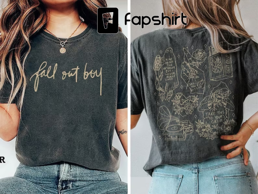 Vintage Fall Out Boy So Much For Stardust Tour Shirt