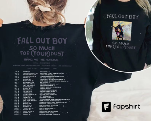 Fall Out Boy 2023 Tour Shirt, Fall Out Boy Band Fan Shirt, So Much (For) Stardust Tour Shirt, Fall Out Boy Concert 2023 Shirt