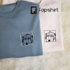 Sketch Characters embroidered crewneck/sweatshirt sketch Characters embroidery