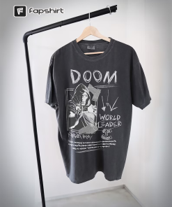 90s Retro Vintage Styled Doctor Doom Shirt,…