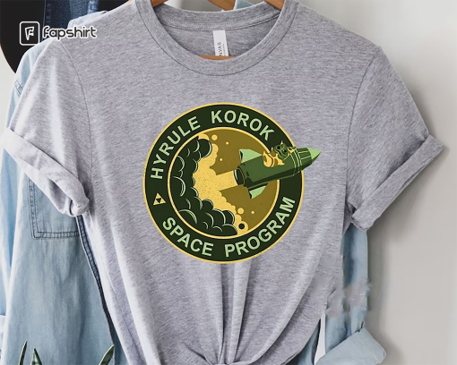 Korok Space Program Shirt, Zelda Korok, Hyrule Korok Shirt, Tri Force Shirt, Breath of the Wild Hylian