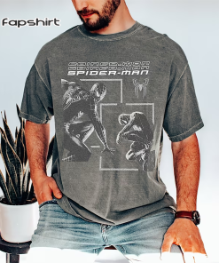 Tobey Maguire Black Suit Spider-Man Shirt, Black…