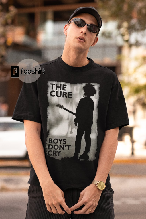 The Cure Unisex T-Shirt – Boys Don’t Cry Album Tee – Music Band Graphic Shirt – Printed Music Merch For Gift