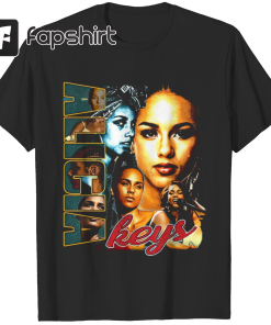 Alicia Keys World Tour Unisex Jersey T-Shirt.…