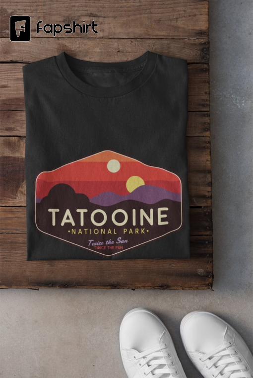 Star Wars T Shirt, Tatooine Sunset T-Shirt, Men’s & Women’s Shirt, Star Wars Shirt, Tatooine T-Shirt, Unisex, Luke Skywalker Shirt, Disney