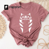 Ahsoka Tano Comfort Colors Shirt, Floral Ahsoka Tano Shirt, Ahsoka Tano Shirt, Star Wars Ashoka Tano, Fulcrum Symbol Ahsoka Tano, Lightsaber