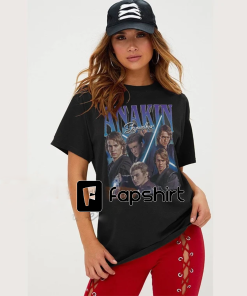 Anakin Skywalker shirt obi-wan retro 90s poster…