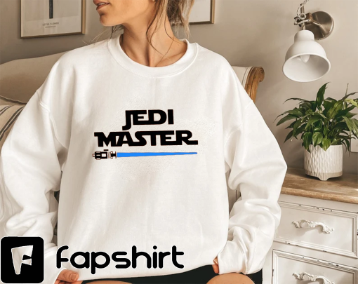 Jedi Master Young Padawan Shirts, Matching Star Wars T-Shirts, Jedi and Padawan Baby Shirt, Daddy daughter shirts, Dad and Son Jedi Shirt