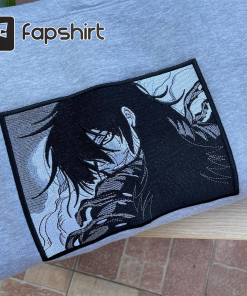 Embroidered Hellsing Ultimate Anime T-Shirt, Alucard Manga…