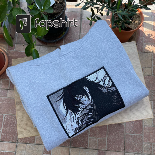 Embroidered Hellsing Ultimate Anime T-Shirt, Alucard Manga Sweatshirt