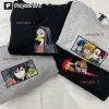 Anime Inspire Embroidered Sweatshirt, Na.ruto Anime Embroidered Sweatshirt, sasuke anime, Best Anime Embroidered Crewneck