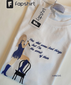 Taylor Swift Embroidered Sweatshirt, The Eras Tour…