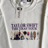 Taylor Swift Embroidered Sweatshirt, The Eras Tour Taylor Embroidered Hoodie, Taylor’s Version Embroidery Shirt, Gift For Fan