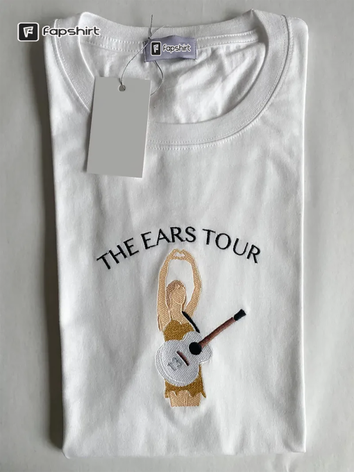 Fearless Eras Tour Taylor Swift Embroidered Sweatshirt or T Shirt | Fearless Taylor’s Version Merch, Swiftie Gift, Subtle Taylor Swift Merch