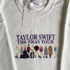 Fearless Eras Tour Taylor Swift Embroidered Sweatshirt or T Shirt | Fearless Taylor’s Version Merch, Swiftie Gift, Subtle Taylor Swift Merch