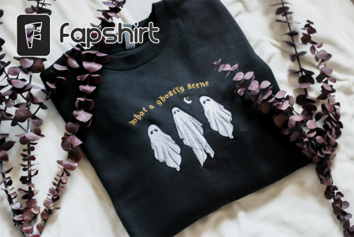 Can’t Go Back, I’m Haunted | Embroidered T-Shirt | Taylor Swift, Merch, Speak Now, Swiftie, Lyrics, Wonderstruck, Ghost, Halloween