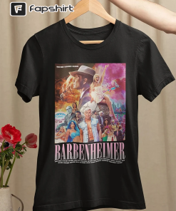 Vintage Movie Poster Barbenheimer Shirt, Barbenheimer Shirt,…