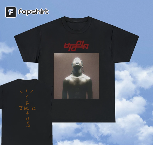 Travis Scott Utopia Tshirt / Cactus Jack Design on Fapshirt